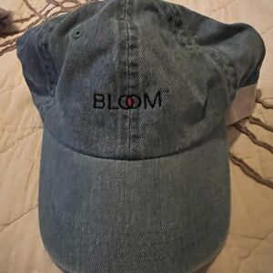 Bloom Blue Denim Cap